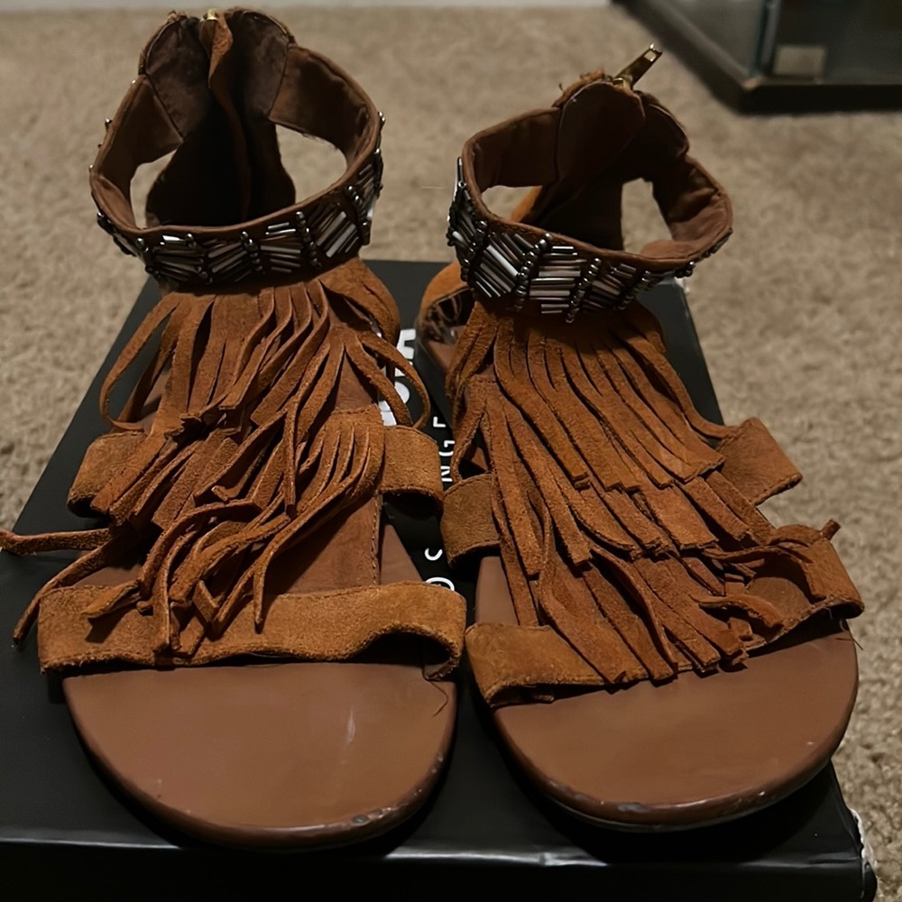 Steve Madden moccasin sandals